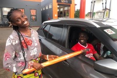 GOIL DISTRIBUTES UMBRELLAS TO CUSTOMERS